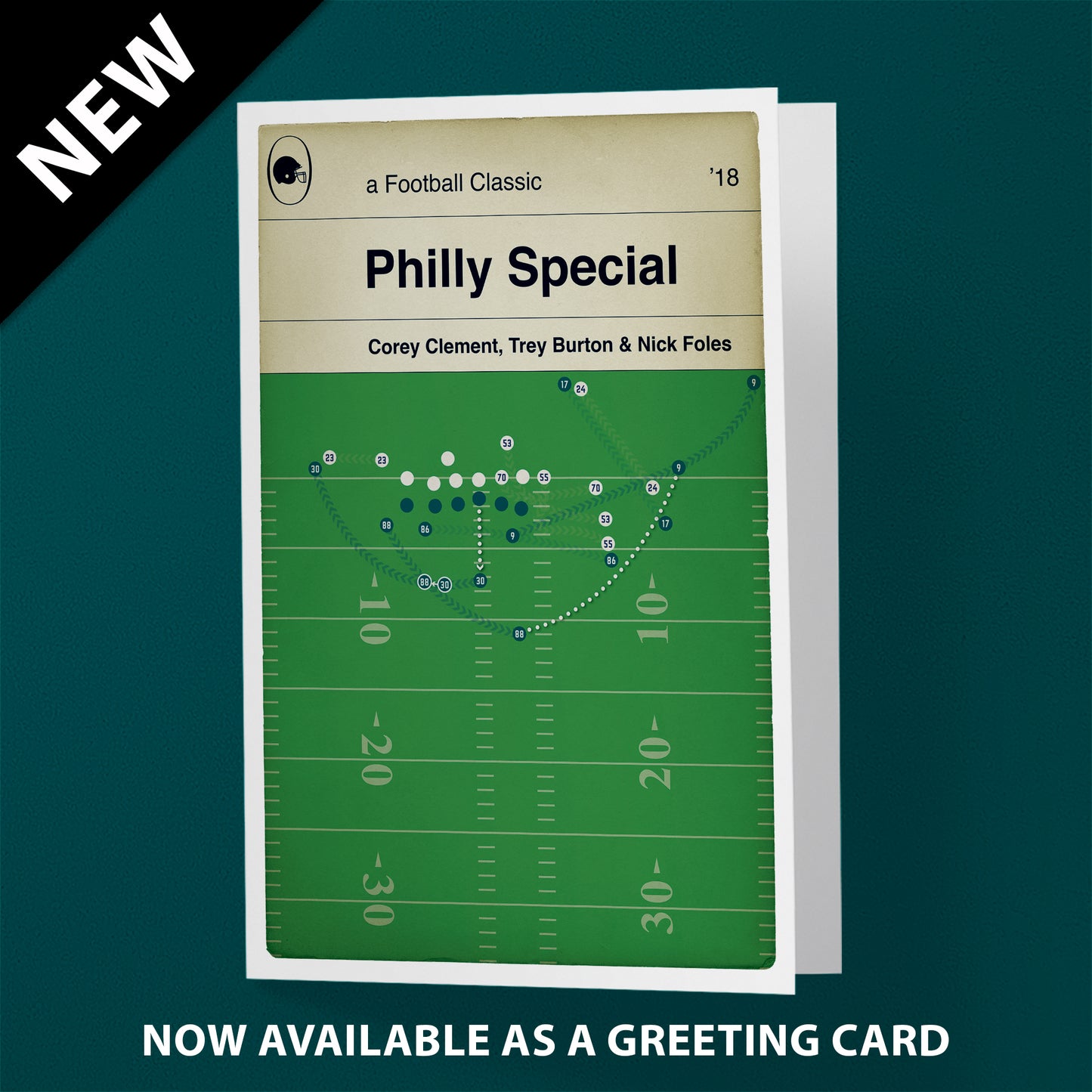 Philly Special - Philadelphia Eagles Touchdown - Nick Foles - Philadelphia Eagles v New England Patriots - 2018 - Various Sizes