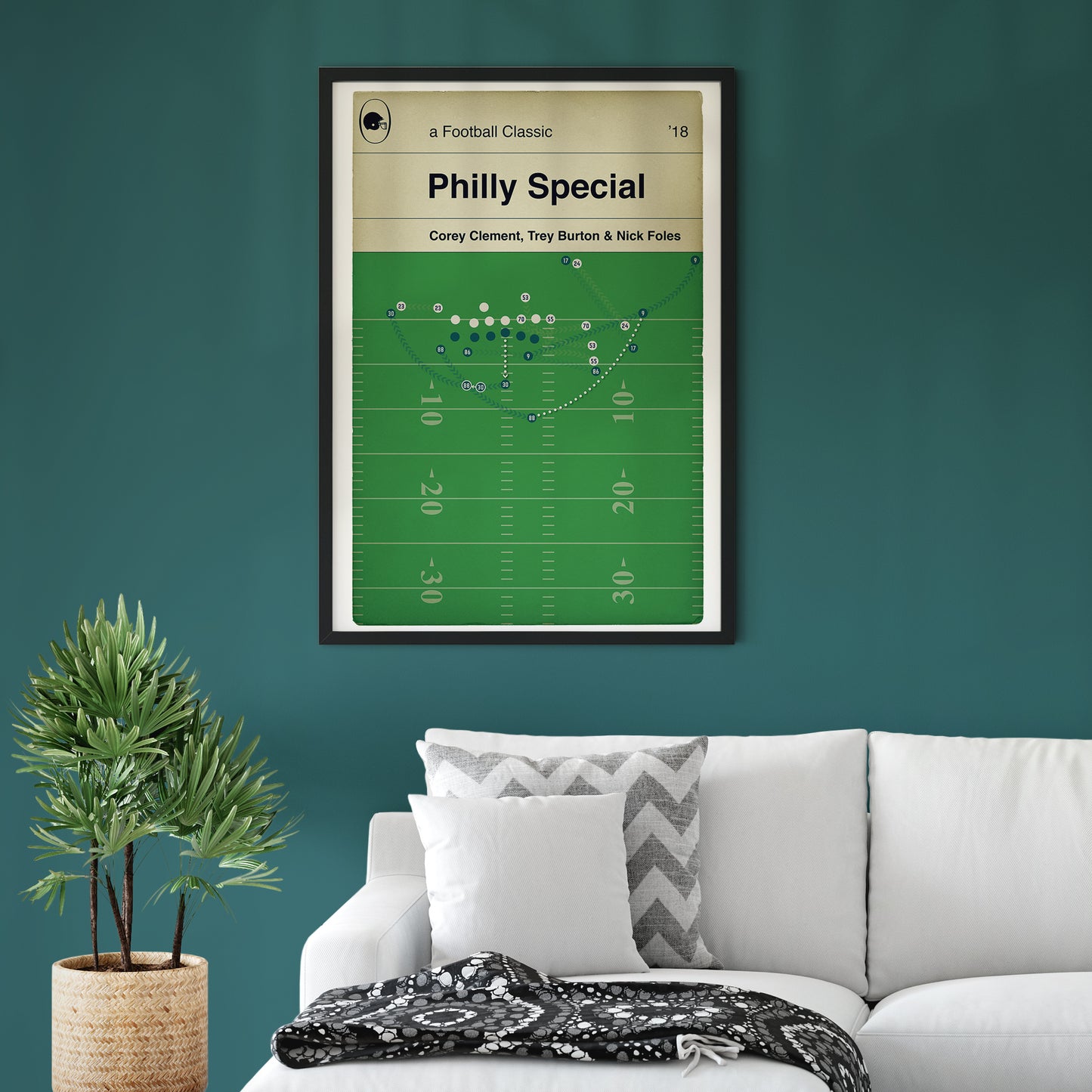 Philly Special - Philadelphia Eagles Touchdown - Nick Foles - Philadelphia Eagles v New England Patriots - 2018 - Various Sizes