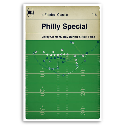 Philly Special - Philadelphia Eagles Touchdown - Nick Foles - Philadelphia Eagles v New England Patriots - 2018 - Various Sizes