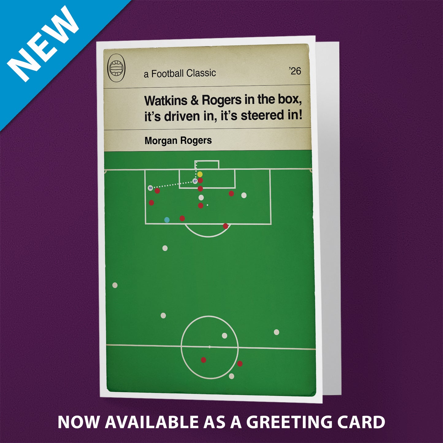 Aston Villa Europa League Final Goals - Football Gift Set of 3