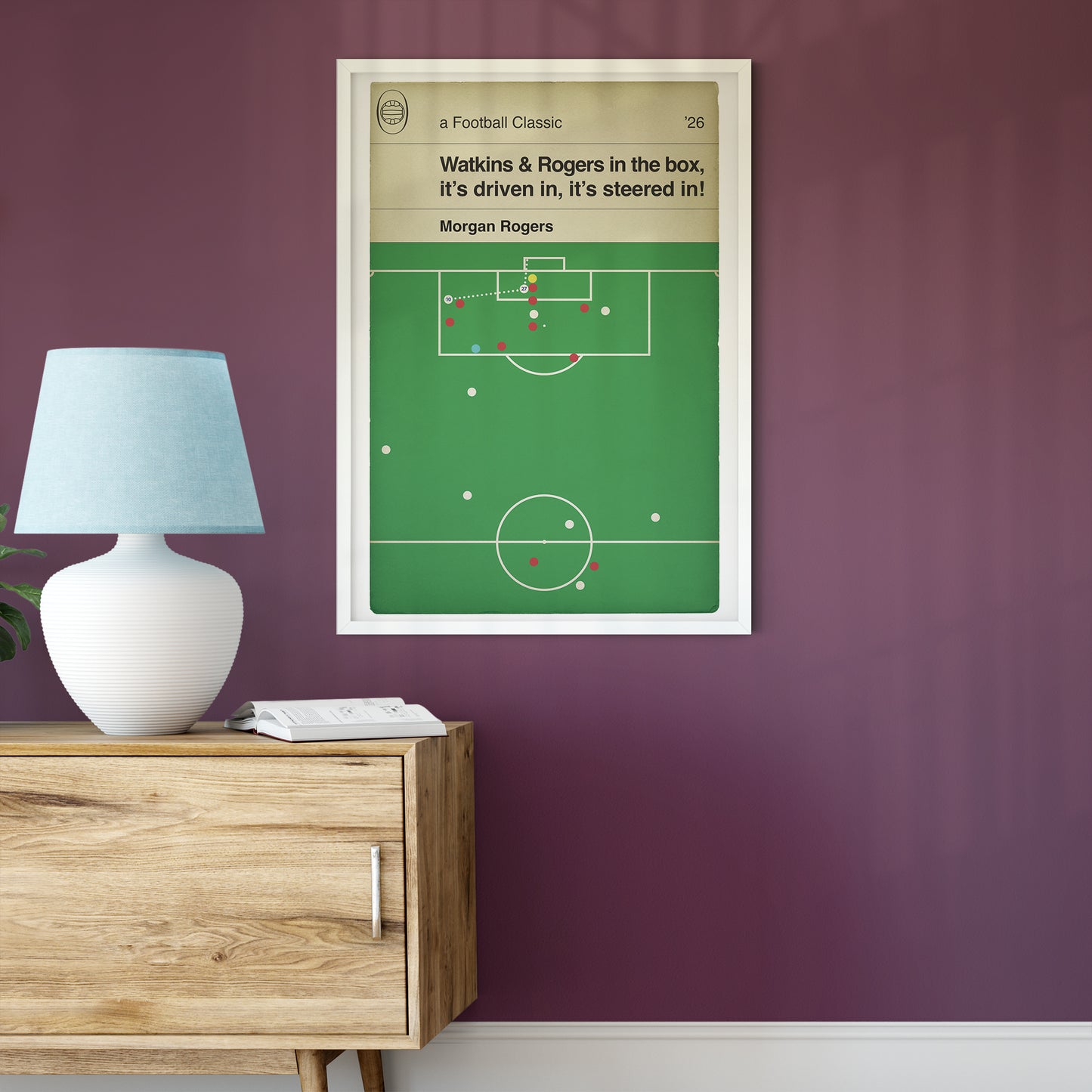 Aston Villa Europa League Final Goals - Football Gift Set of 3