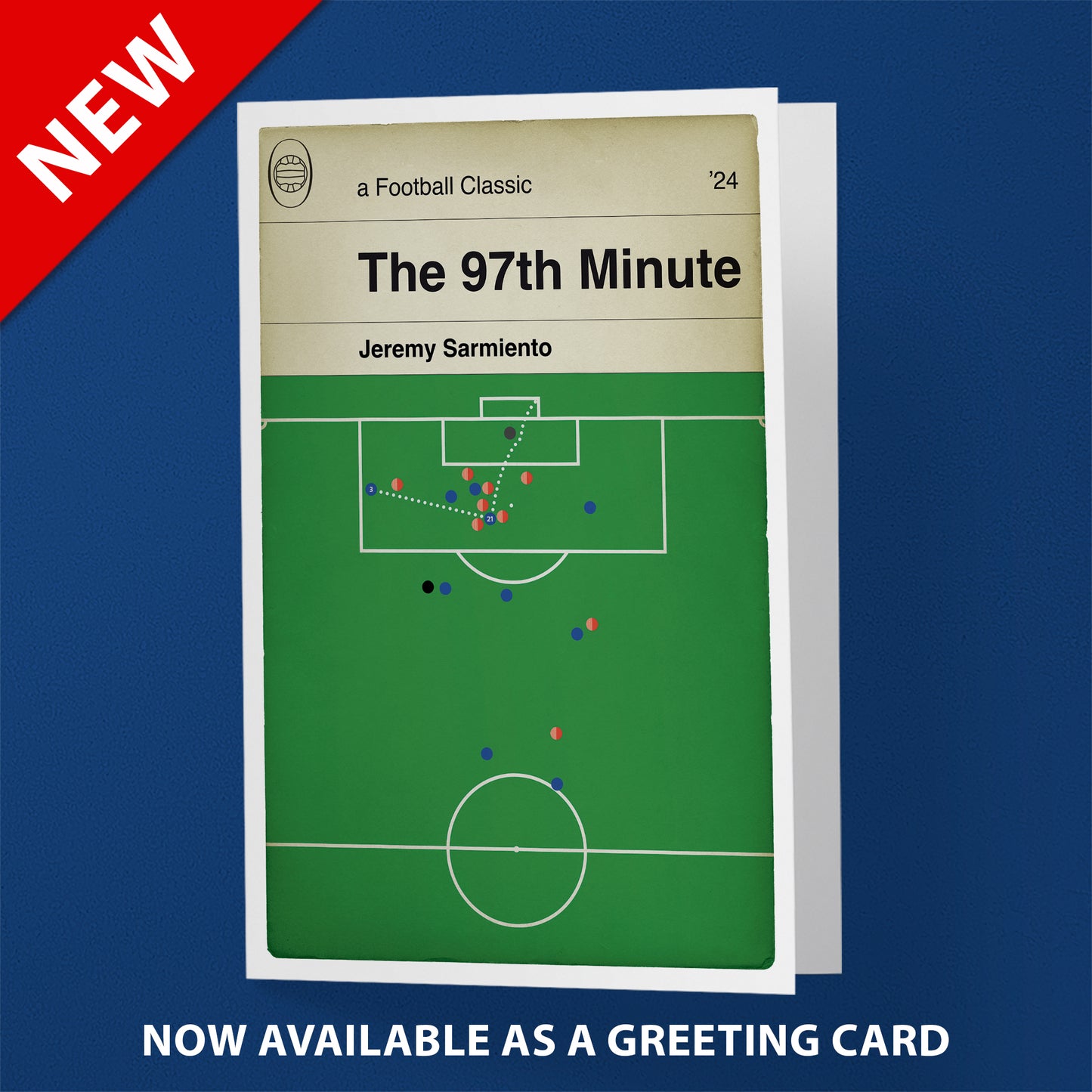 Jeremy Sarmiento Goal - Ipswich Town 3 Southampton 2 - 97th Minute Winner - Football Poster