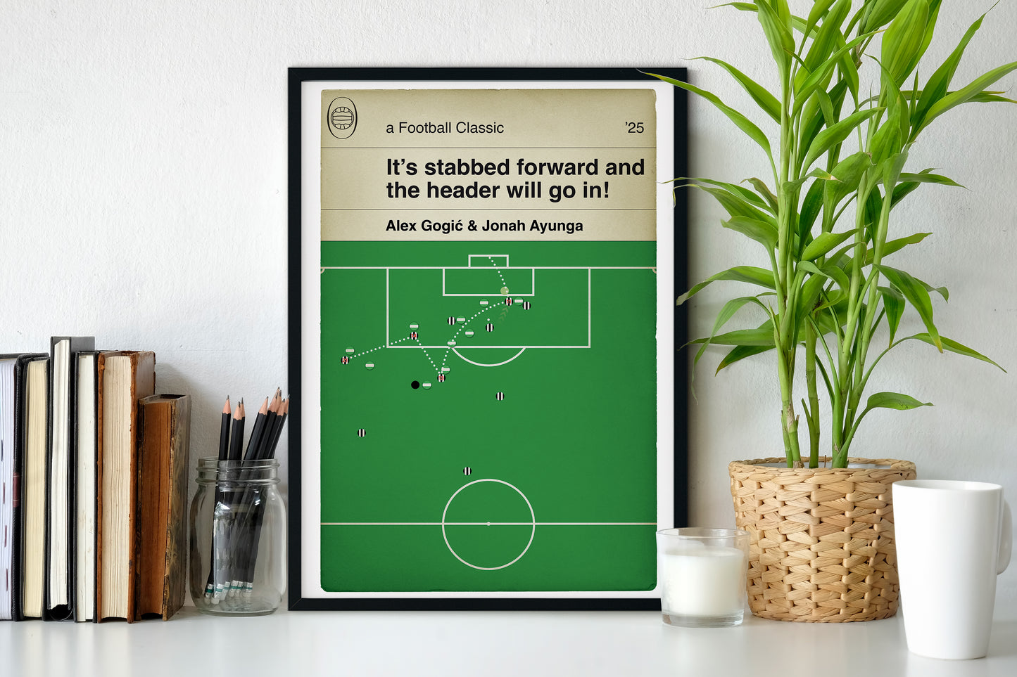 Jonah Ayunga Goal - St. Mirren Second - League Cup Final 2025 - Football Poster