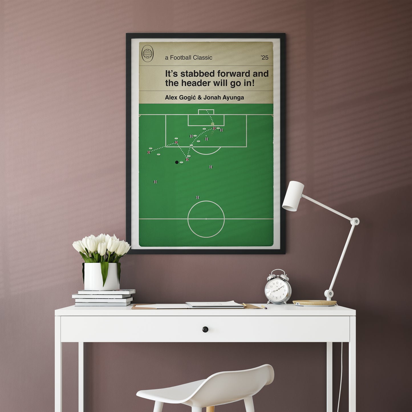 Jonah Ayunga Goal - St. Mirren Second - League Cup Final 2025 - Football Poster