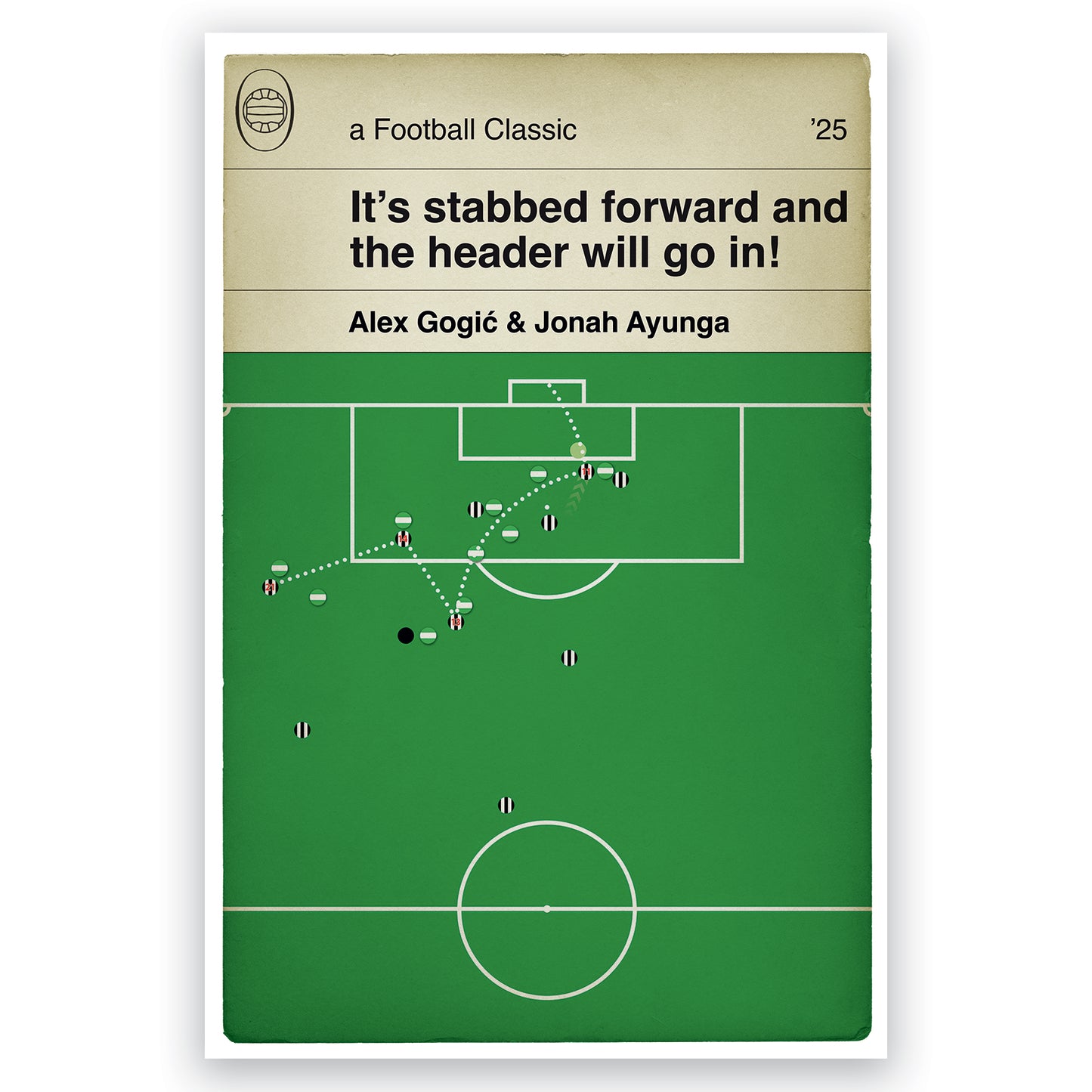 Jonah Ayunga Goal - St. Mirren Second - League Cup Final 2025 - Football Poster