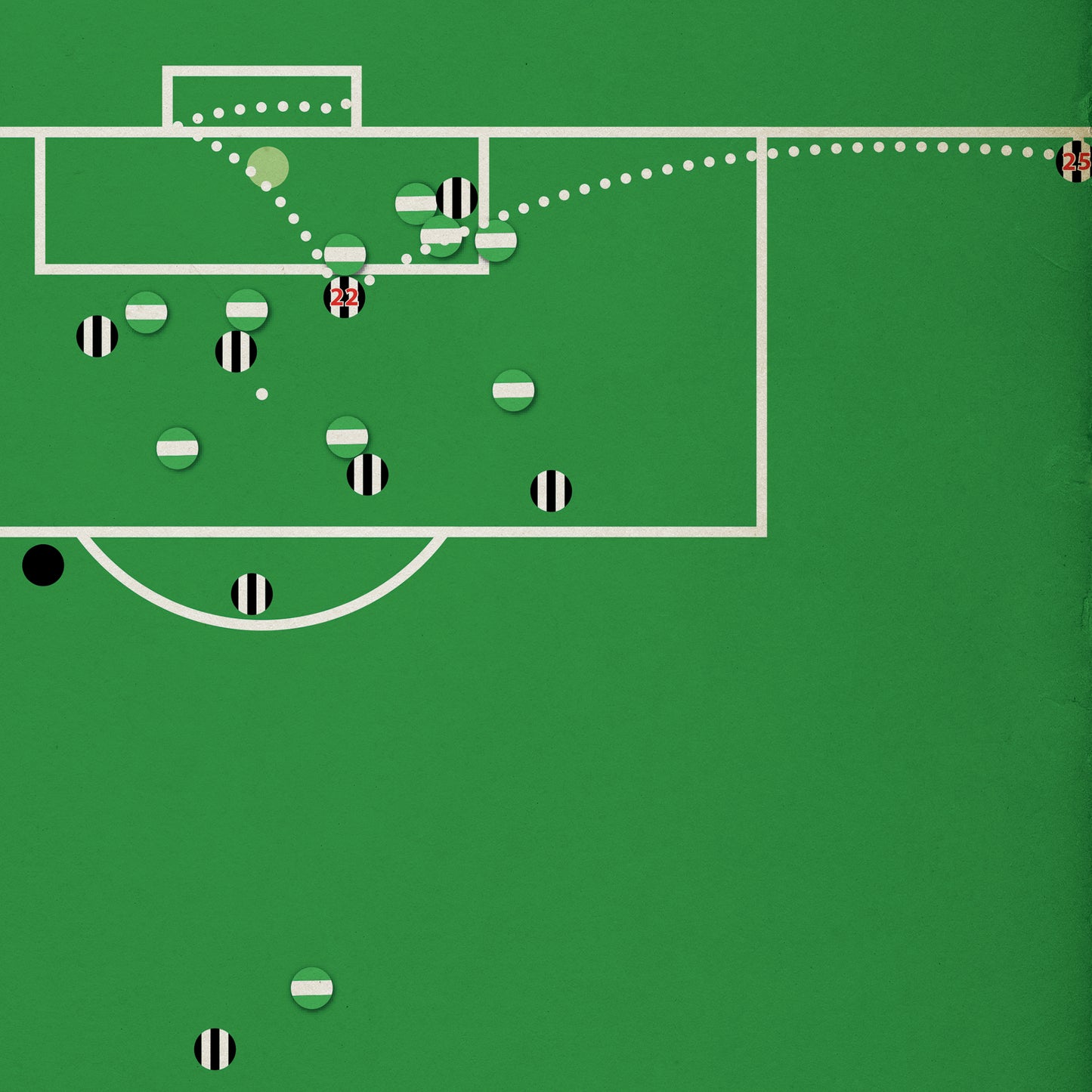 St. Mirren Goal - Marcus Fraser Header - League Cup Final 2025 - Football Poster