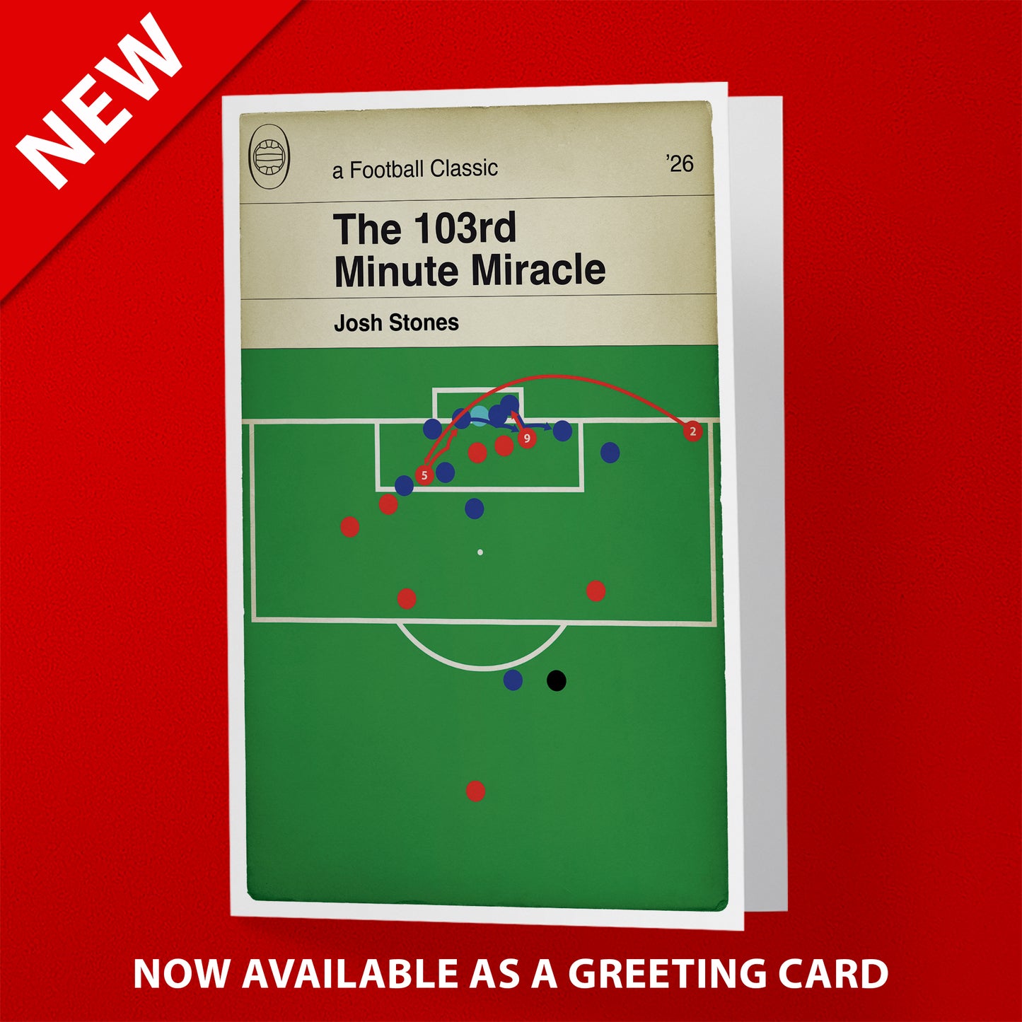 York City Equaliser v Rochdale - Josh Stones Goal - 103rd Minute - Football Poster
