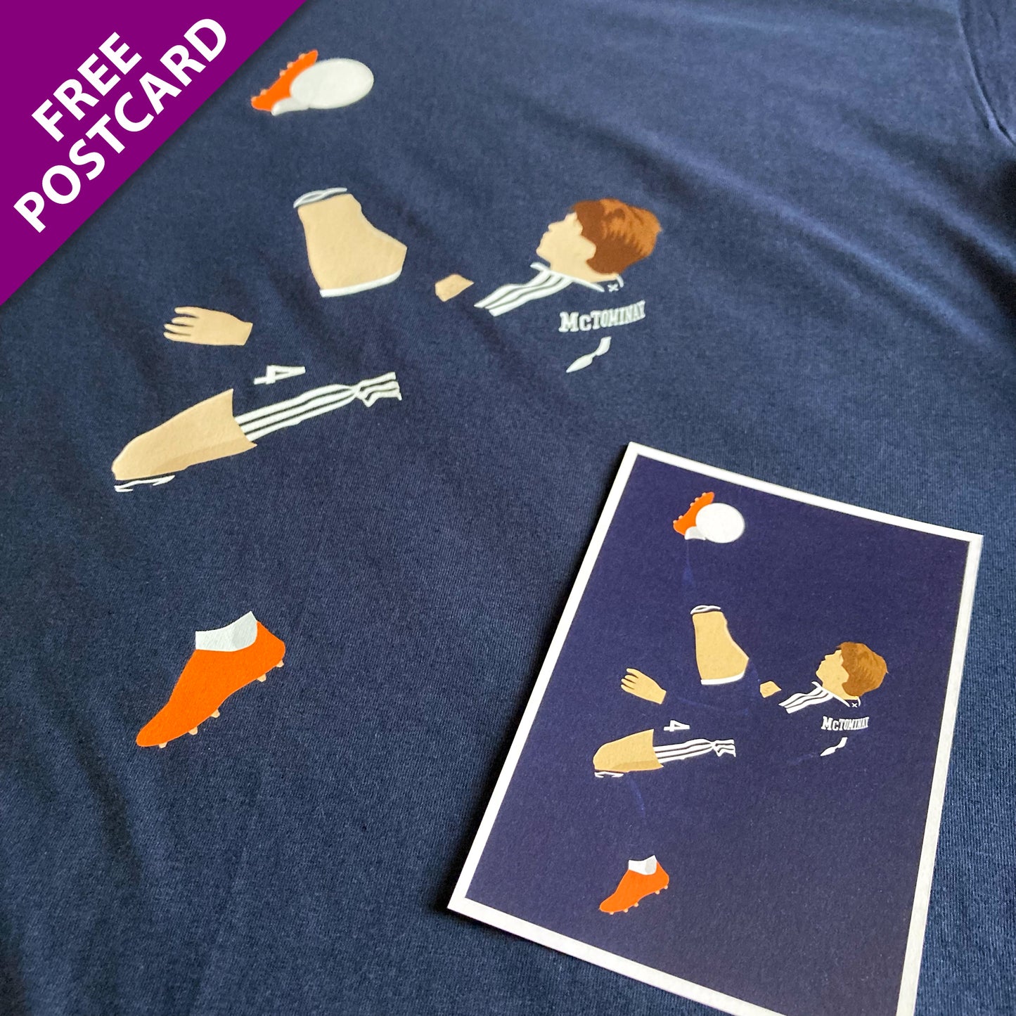 The McTominay Overhead Kick Fan T-Shirt - ULTRA-LIMITED RUN - Football Gift