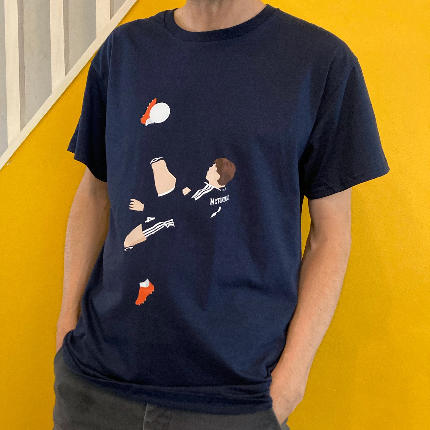 The McTominay Overhead Kick Fan T-Shirt - ULTRA-LIMITED RUN - Football Gift