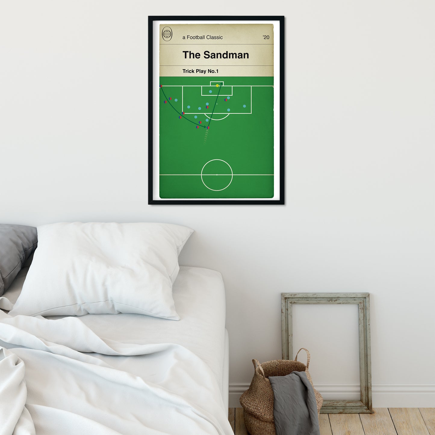 Football Trick Play No.1 - Soccer Gift - Television Series Poster - Unofficial Illustrated Print - Football Gift - Various Sizes