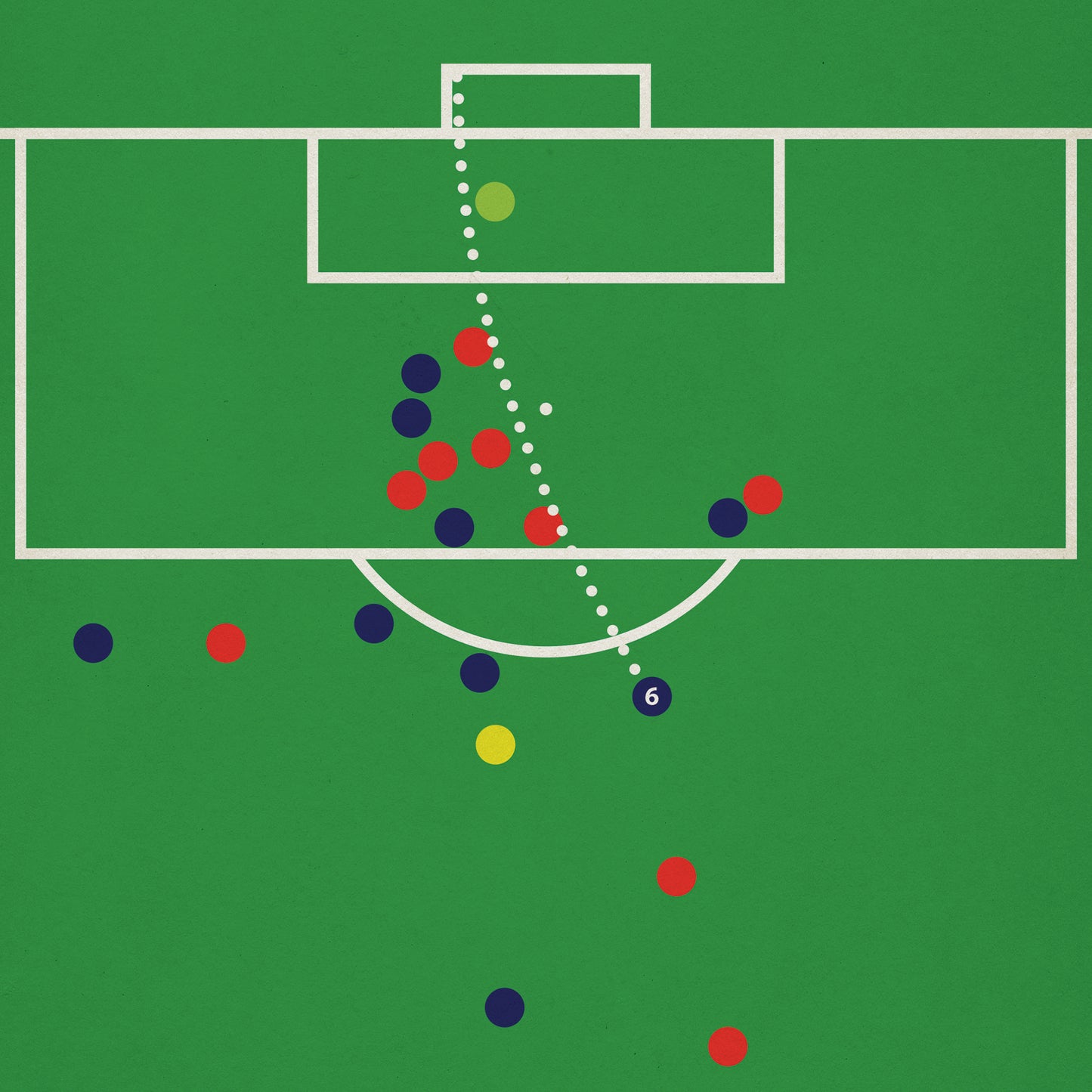 Kieran Tierney Goal Poster - Scotland 4 Denmark 2 - World Cup Qualifier 2025