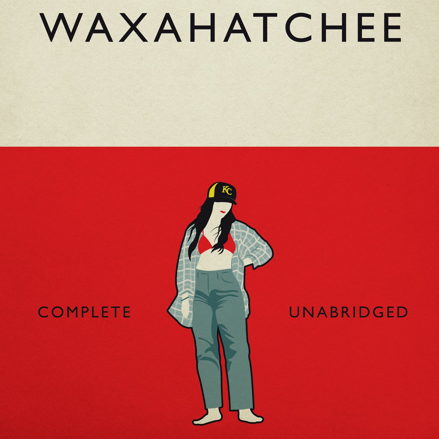 Indie Folk Book Cover Poster - Waxahatchee - Tigers Blood - Alternative Book Cover Poster - Music Art - Alt Country Gift (Various Sizes)