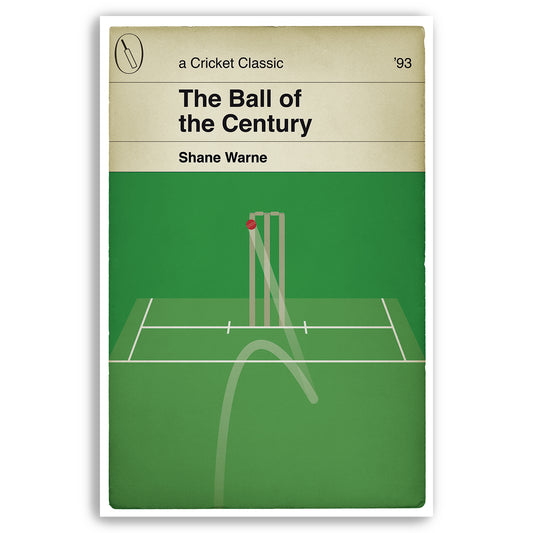 Shane Warne - The Ball of the Century - Gatting Ball - England v Australia 1993 - Cricket Gift - Various Sizes