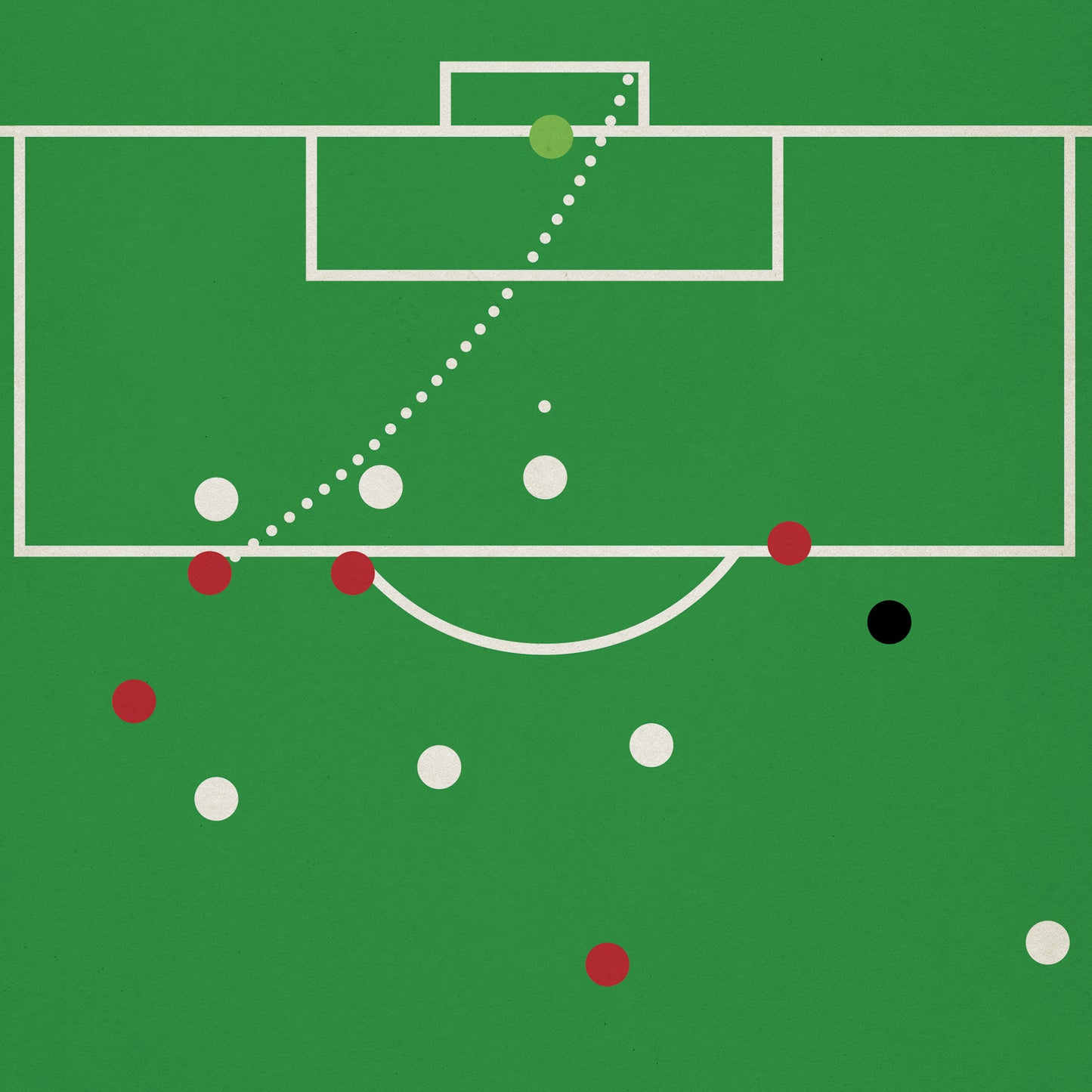 Nine Iconic Arsenal Goals - 9 Up Poster - Brady, Thomas, Adams, Bergkamp, Henry - Classic Book Cover Print - Football Gift (Various Sizes)