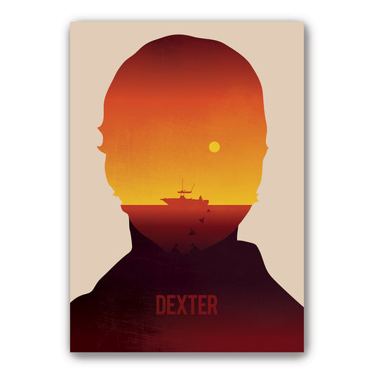 Dexter - Classic Television Series Poster - Unofficial Illustrated Print - TV Gift (Various Sizes)