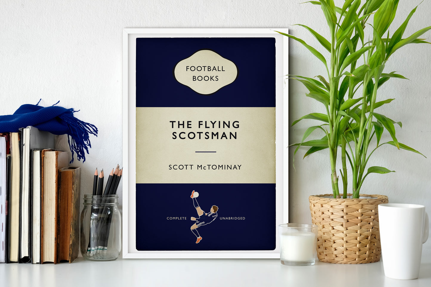 Scott McTominay - The Flying Scotsman Poster - Overhead Kick Goal - Scotland 4 Denmark 2