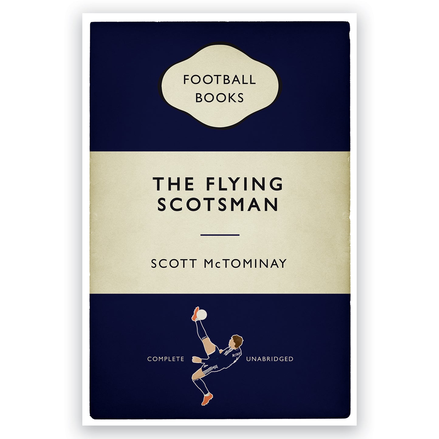 Scott McTominay - The Flying Scotsman Poster - Overhead Kick Goal - Scotland 4 Denmark 2