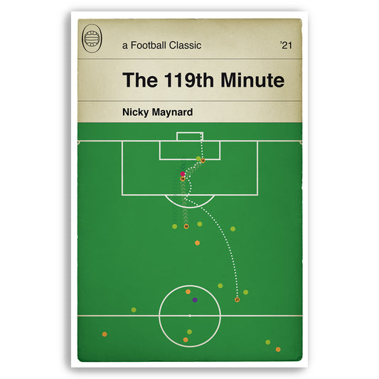 Newport County goal v Forest Green Rovers - Nicky Maynard - 119th minute - League Two Play Off Semi Final - Football Gift (Various Sizes)