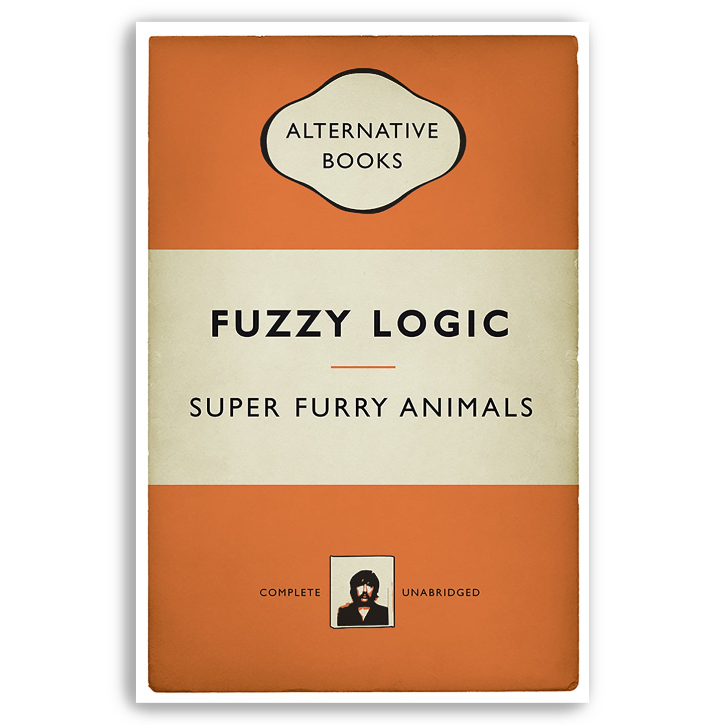 Super Furry Animals - Fuzzy Logic - Alternative Book Cover Poster (Various Sizes)