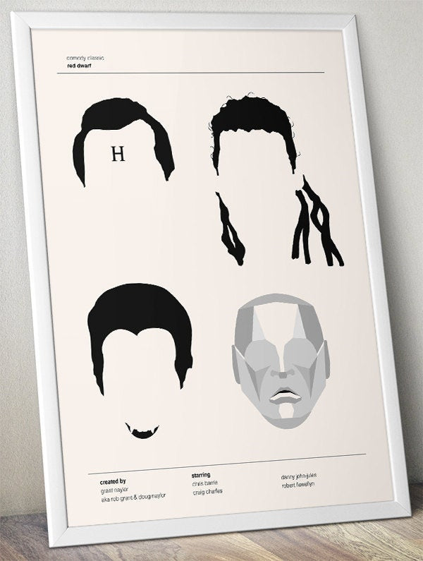 Red Dwarf - Red Dwarf Print - TV Comedy Classic Poster (Various Sizes)