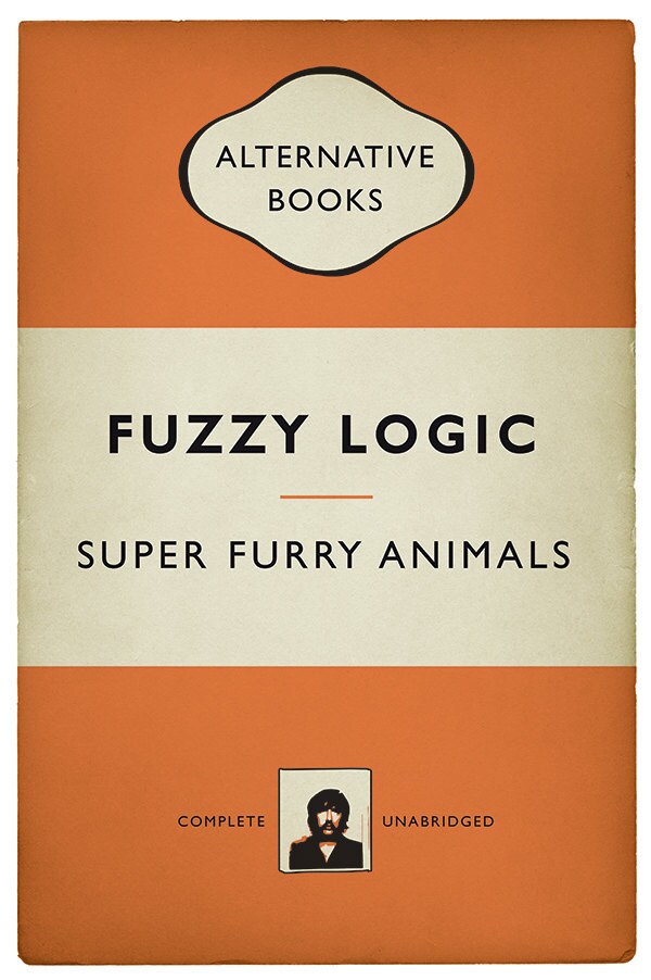 Super Furry Animals - Fuzzy Logic - Alternative Book Cover Poster (Various Sizes)