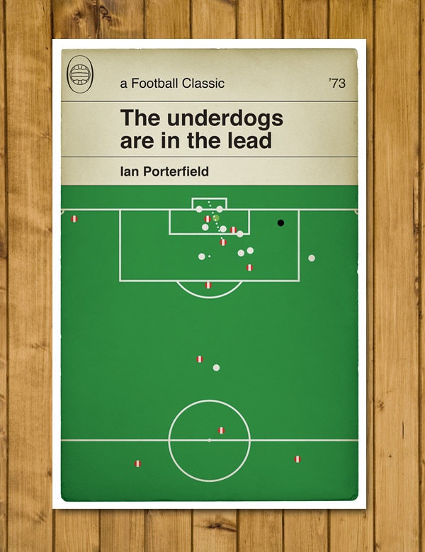 Ian Porterfield winning goal - Sunderland 1 Leeds United 0 - FA Cup Final 1973 (Various Sizes)