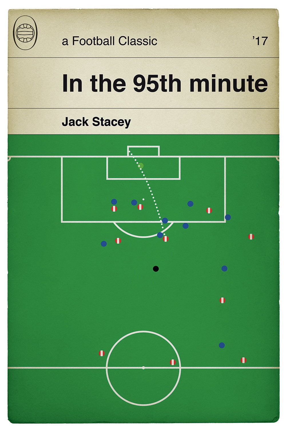 Exeter City goal v Carlisle United - League Two Play Off Semi Final - Jack Stacey - 95 Min - Football Poster - Football Gift (Various Sizes)