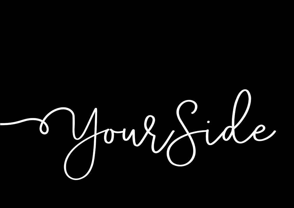 My Side, Your Side Posters - Print at Home - Bedroom Art - Bedroom Poster - Couples Home - Above Bed - Left and Right (A3 - 420 x 297mm)