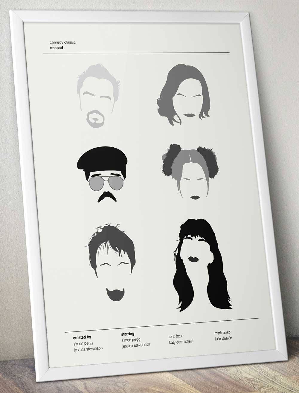 Spaced - Spaced Poster - TV Comedy Classic Print (Various Sizes)