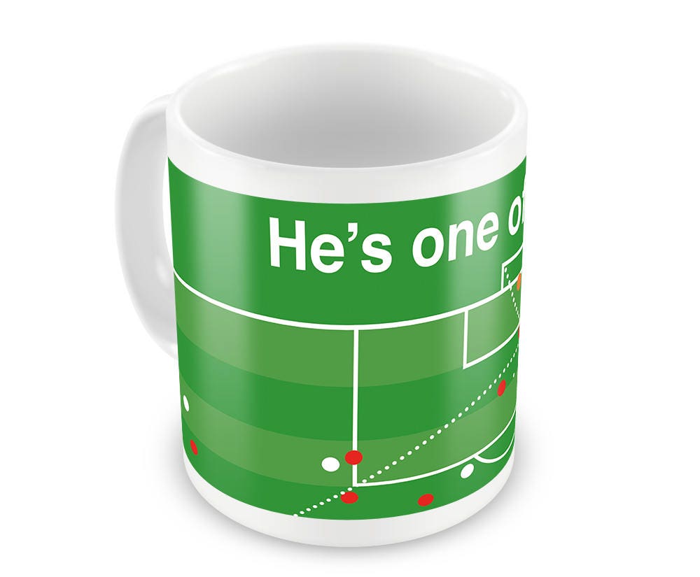 Tottenham winner v Arsenal 2015 - Harry Kane Goal - He's one of our own - Mug - 10oz / 284ml Ceramic Mug - Dishwasher and Microwave Safe