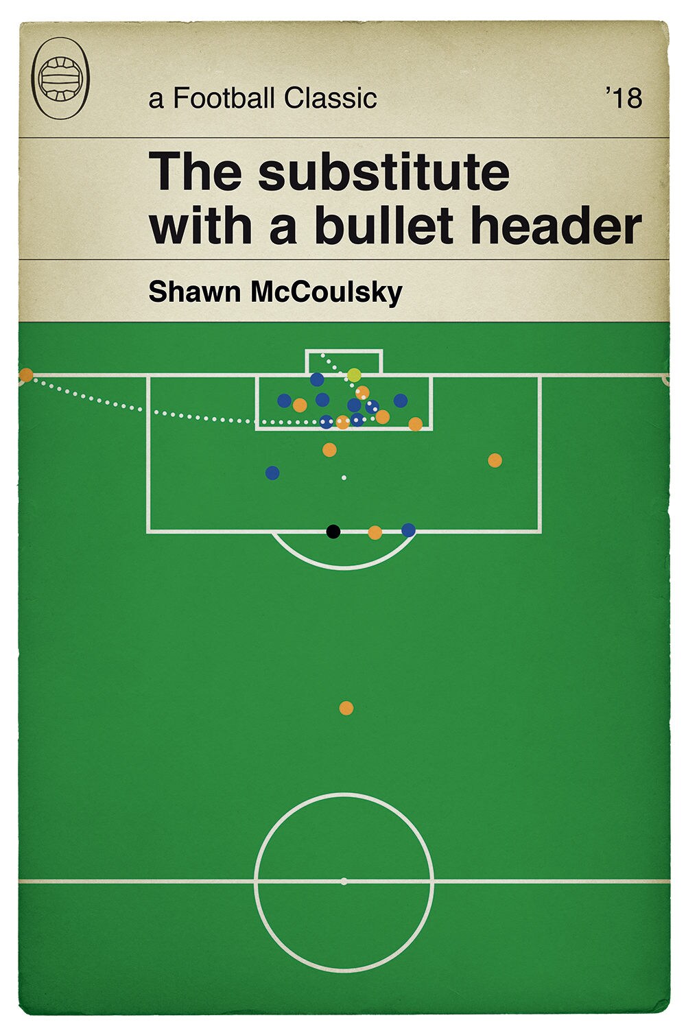 Newport County winning goal v Leeds United - Shawn McCoulsky Header - FA Cup Third Round - Football Gift (Various Sizes)