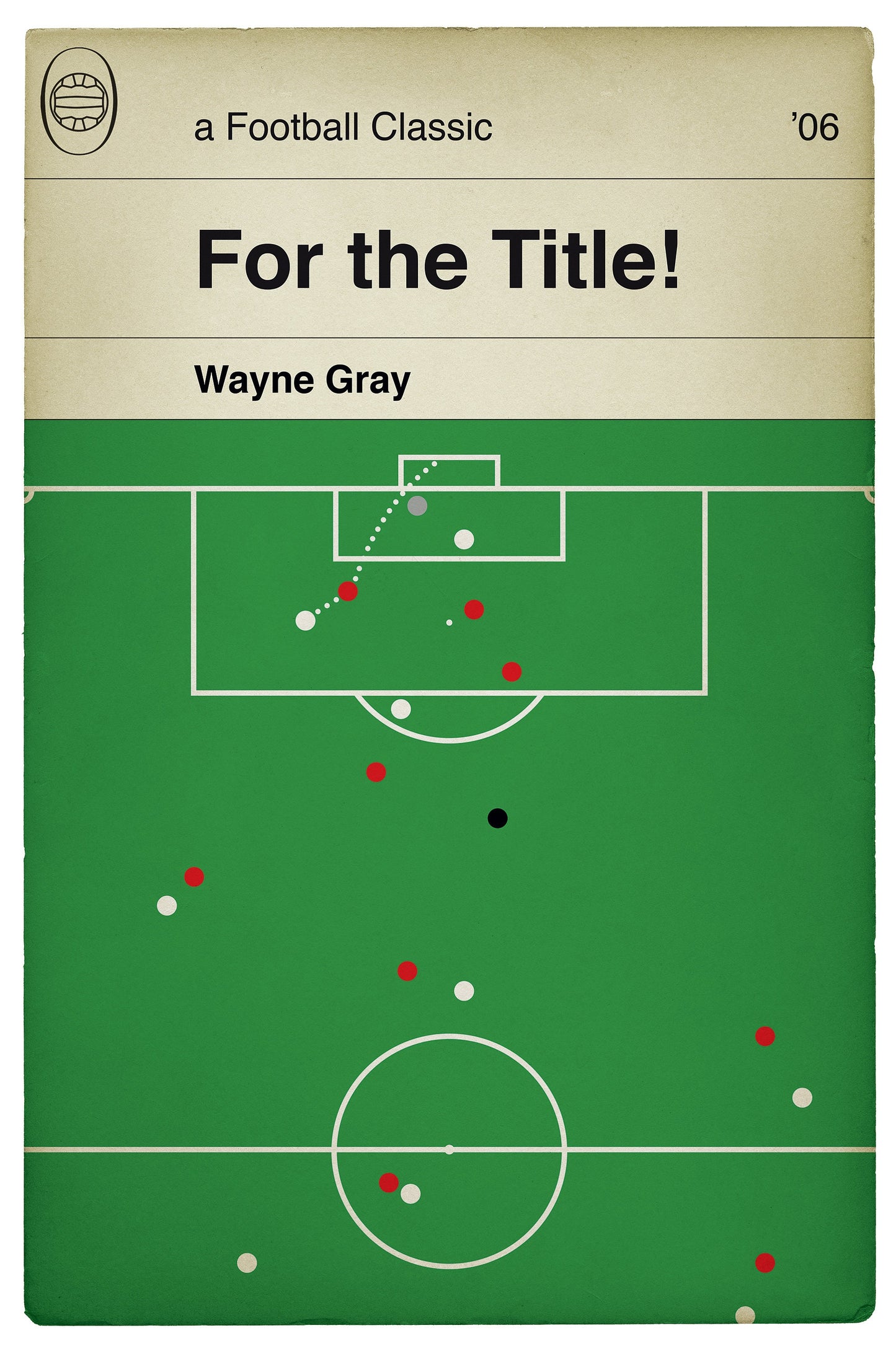 Southend United winner v Bristol City - Wayne Gray - League One Champions 2006 - Football Book Poster (Various Sizes)