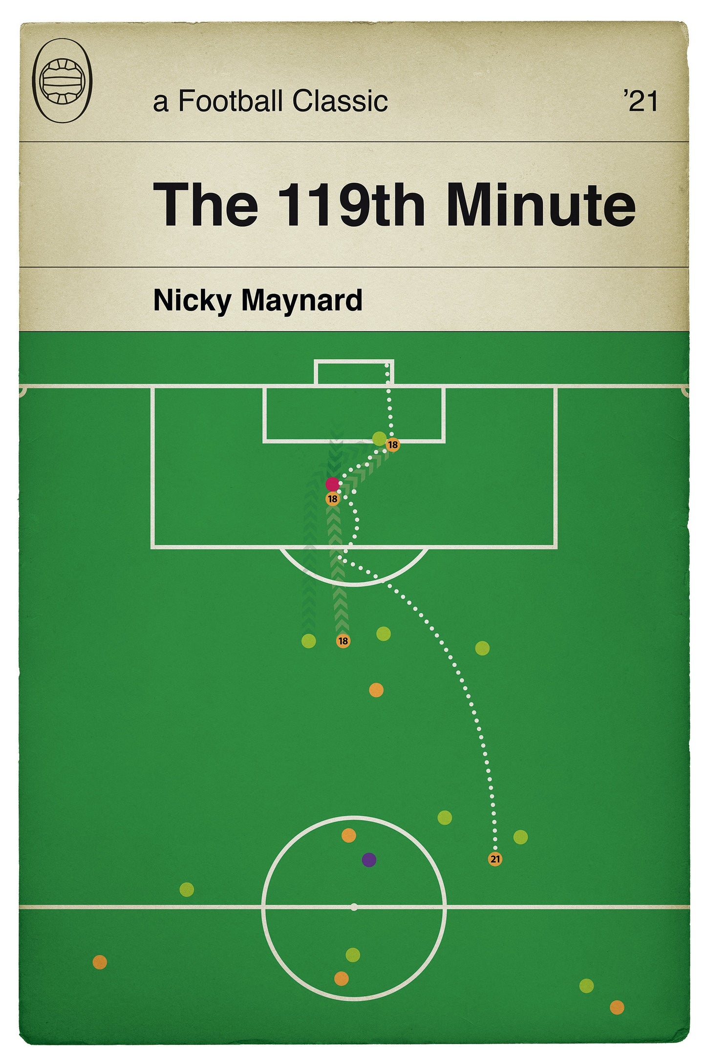 Newport County goal v Forest Green Rovers - Nicky Maynard - 119th minute - League Two Play Off Semi Final - Football Gift (Various Sizes)