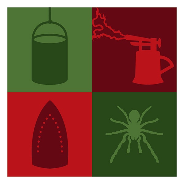 Home Alone - Are Ya Thirsty For More Booby Traps - Alternative Christmas Card (125mm Square)