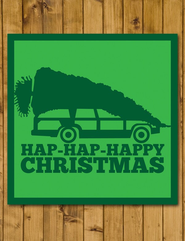 National Lampoon’s Christmas Vacation - Griswold Family Christmas Tree - Christmas Card (125mm Square)