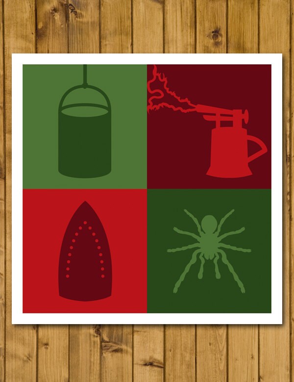 Home Alone - Are Ya Thirsty For More Booby Traps - Alternative Christmas Card (125mm Square)