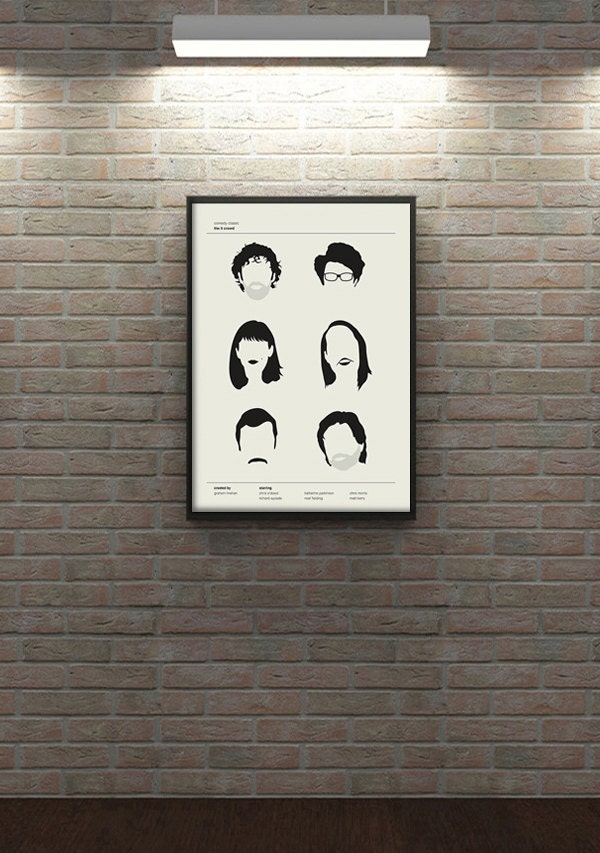 The IT Crowd - IT Crowd Poster - TV Comedy Classic Print (Various Sizes)