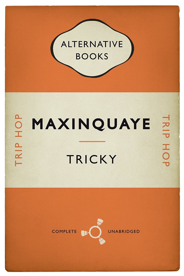 Tricky - Maxinquaye - Trip Hop Print - Alternative Book Cover Poster (Various Sizes)